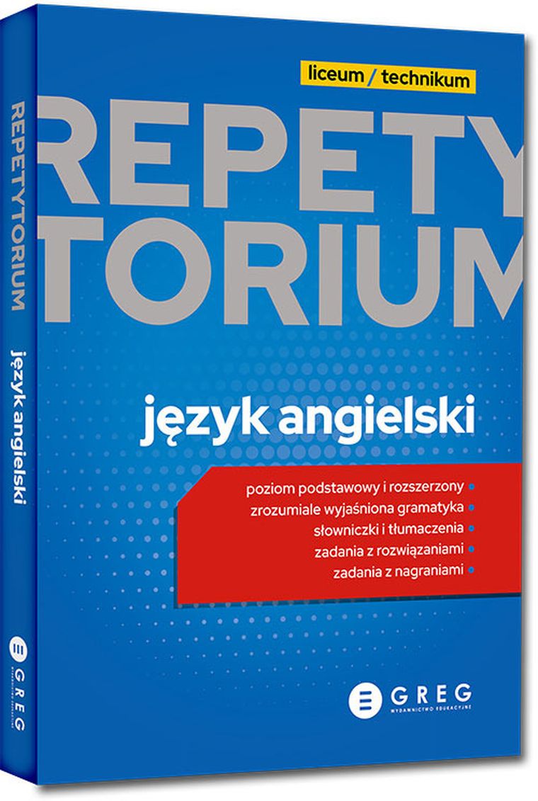 Repetytorium. Liceum/technikum. Język angielski - 2026