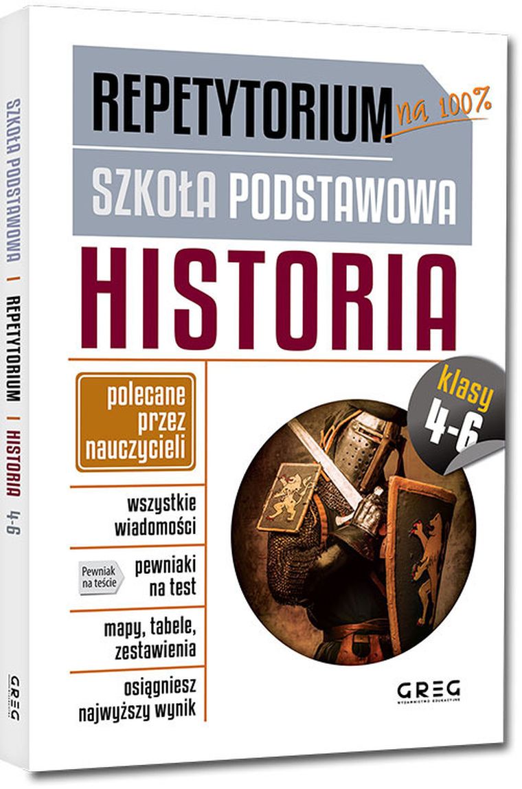 Repetytorium. Szkoła podstawowa. Historia. Klasy 4-6