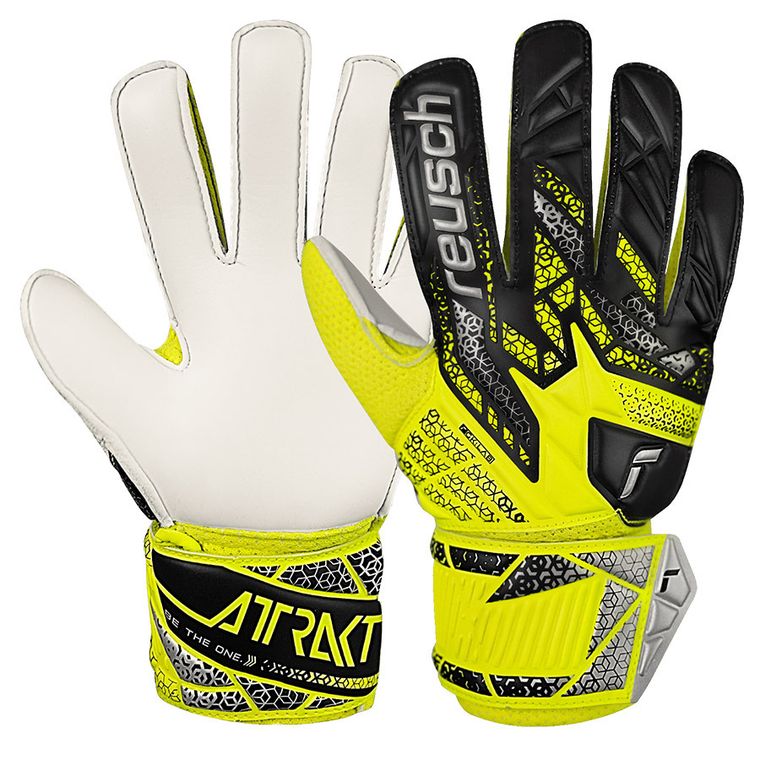 Reusch, rękawice piłkarskie, Attrakt Solid Junior 55 72 515 2014, rozmiar 7.5