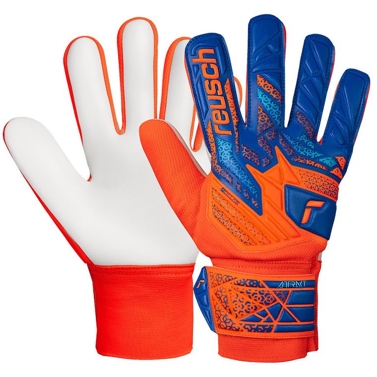 Reusch, rękawice piłkarskie, Attrakt Starter Solid Junior 55 72 514 2290, rozmiar 7