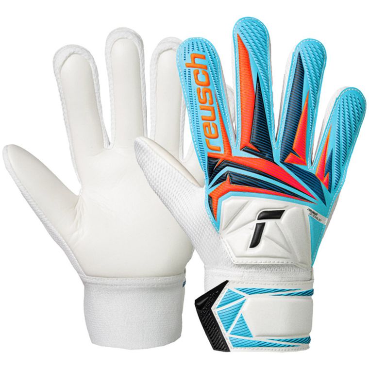 Reusch, rękawice piłkarskie, Attrakt Starter Solid Junior 56 72 514 1080, rozmiar 6,5