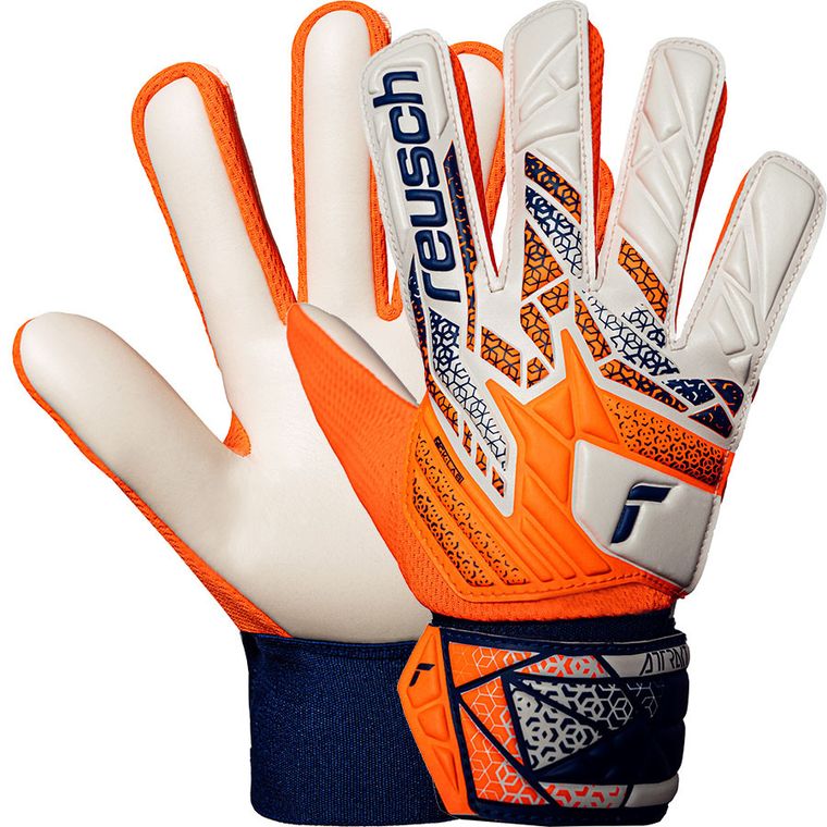 Reusch, rękawice piłkarskie, Reusch Attrakt Starter Solid Junior 55 72 513 2500, rozmiar 7.5
