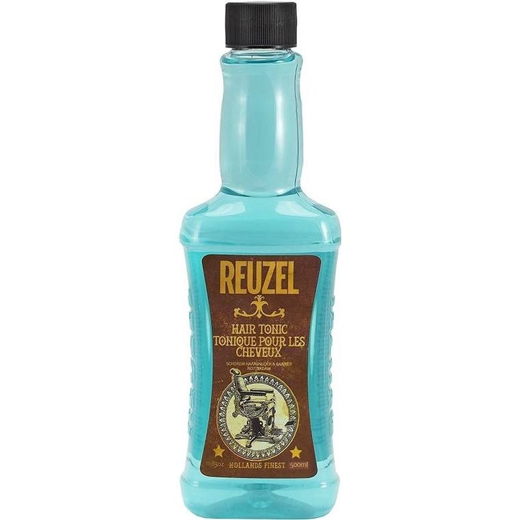 Reuzel, Hollands Finest Hair Tonic, tonik do włosów i masażu, 500 ml