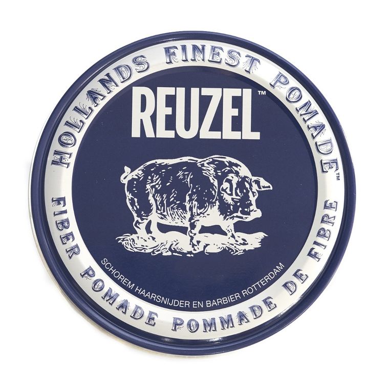 Reuzel, Hollands Finest, mocna włóknista pomada na bazie wody Navy, 35 g