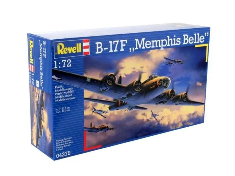 Revell, B-17E Memphis Belle, samolot, model do sklejania, skala 1:72