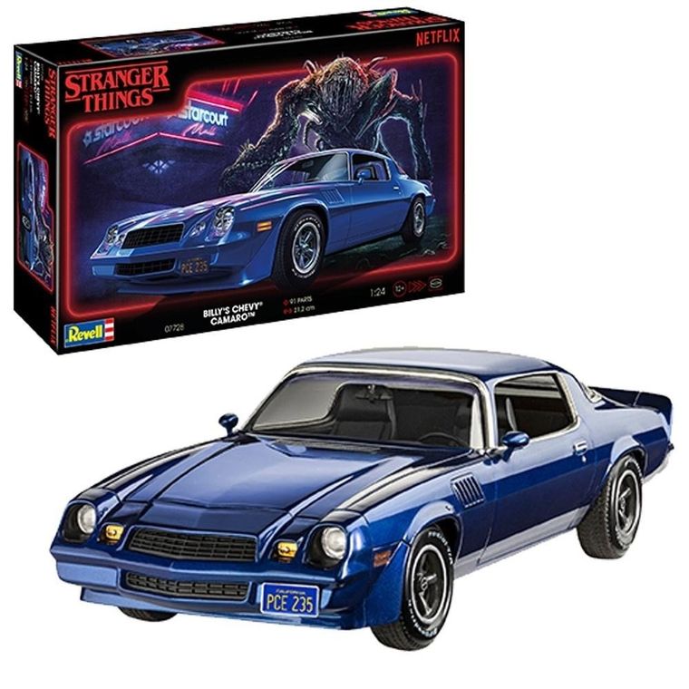 Revell, Billy's 1979 Chevy Camaro, Stranger Things, model do sklejania