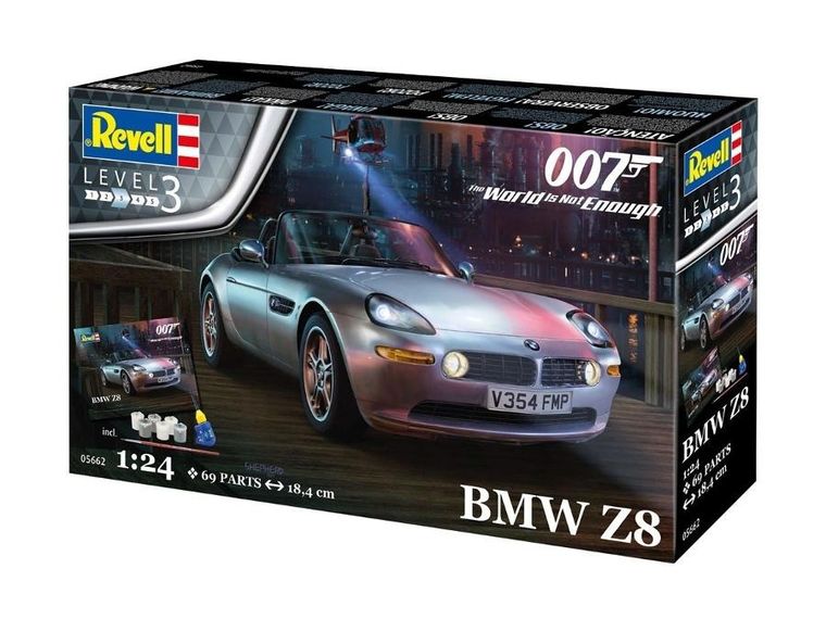 Revell, BMW Z8, James Bond, zestaw upominkowy, 1:24