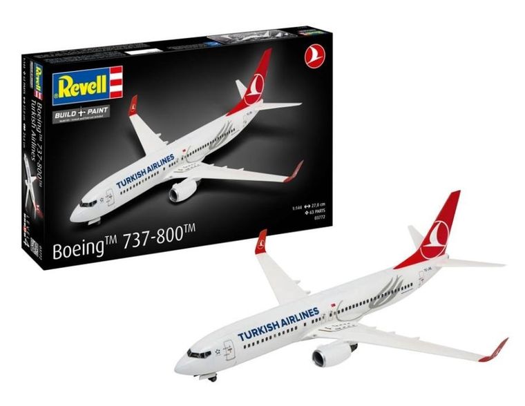 Revell, Boeing 737-800 Turkish Airlines, model do sklejania
