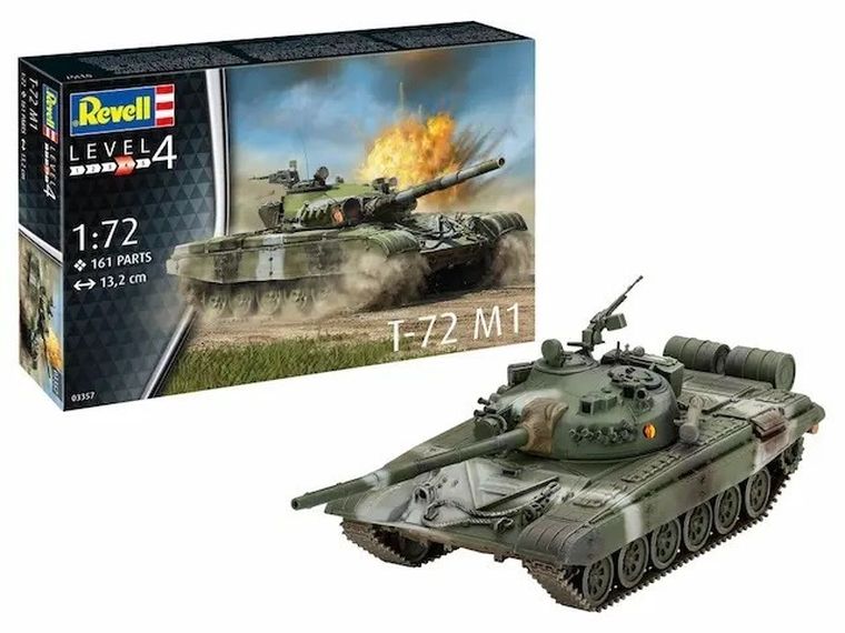 Revell, Czołg T-72 M1, model do składania, 1:72