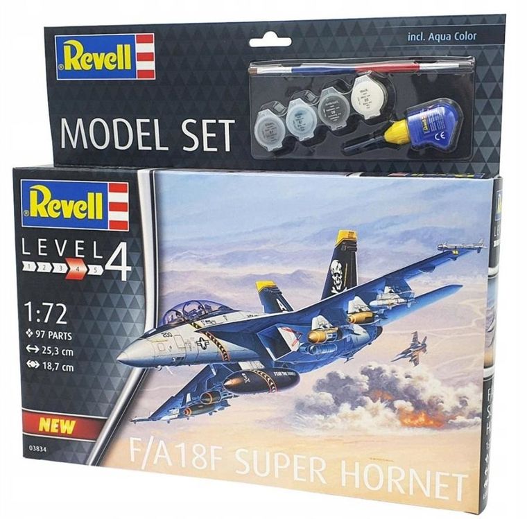 Revell, F/A18F Super Hornet, model do sklejania