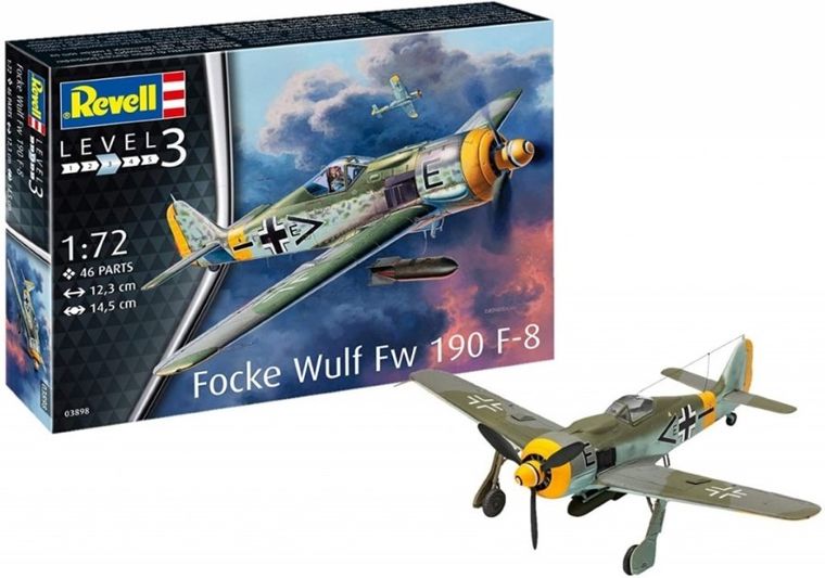 Revell, Focke Wulf FW190 F-8, model do sklejania