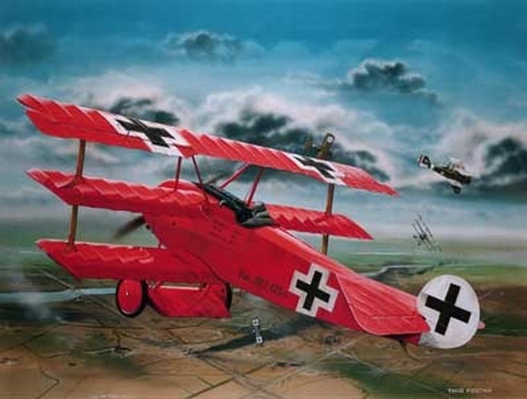 Revell, Fokker Dr.I Richthofen, model do sklejania, 1:28