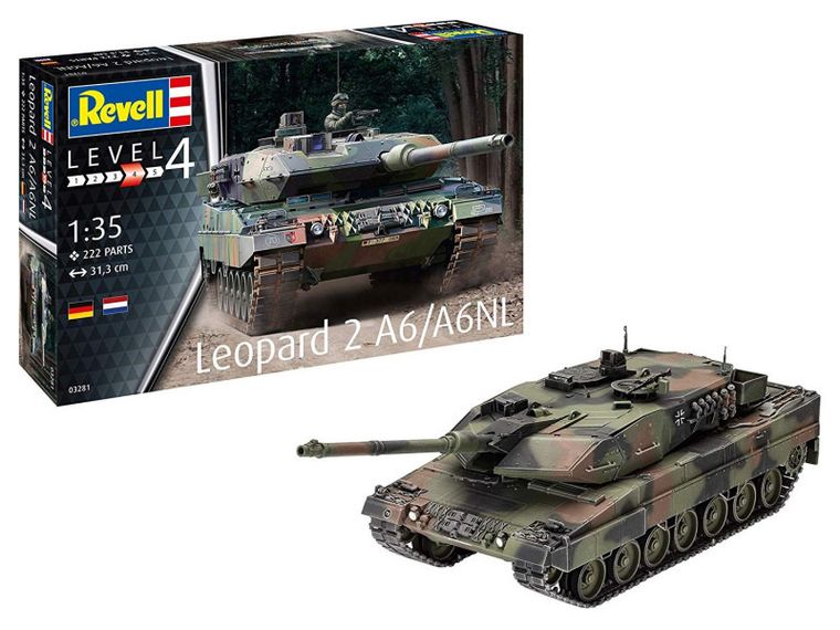 Revell, Leopard 2A6/A6NL, model do sklejania