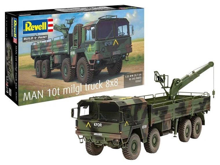 Revell, Man 10t milgl 88, model pojazdu do składania, 1:35