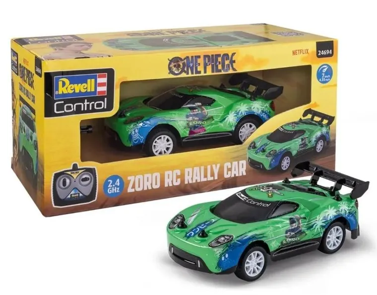 Revell, One Piece, Zoro Rally Car, pojazd zdalnie sterowany, 1:26