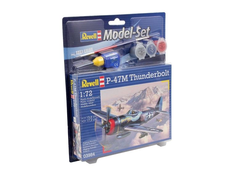 Revell, P-47 Thunderbolt, zestaw modelarski z akcesoriami