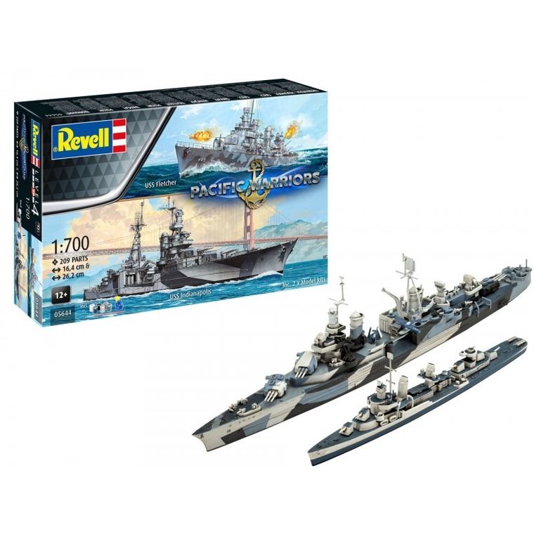 Revell, Pacific Warriors, statki, model do sklejania