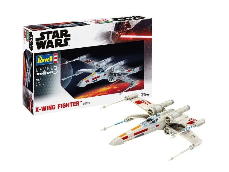 Revell, Star Wars, X-Wing Fighter, model do sklejania, 1:58