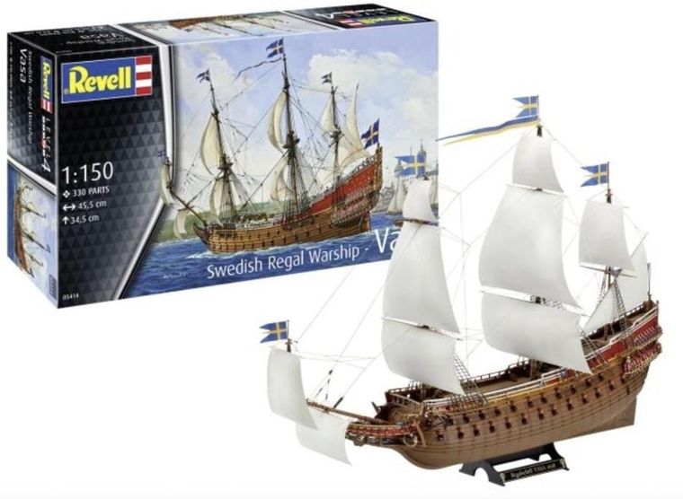 Revell, Szwedzki okręt wojenny VASA, model do sklejania