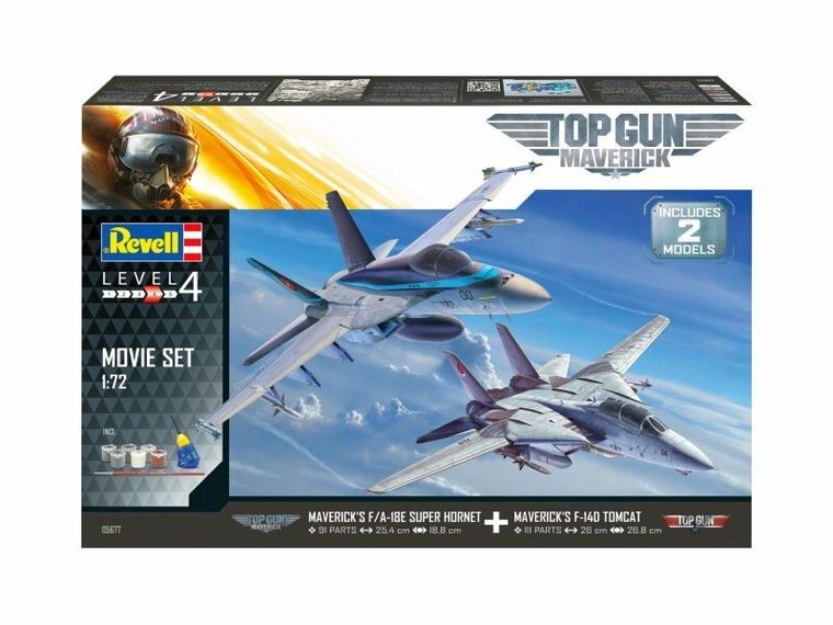 Revell, Top Gun, model do sklejania, 1:72