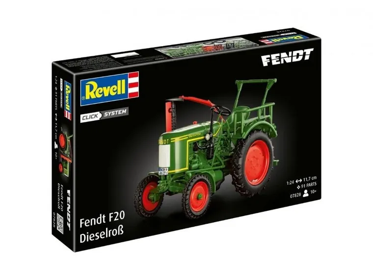 Revell, Traktor Frendt F20, model do składania, 1:24