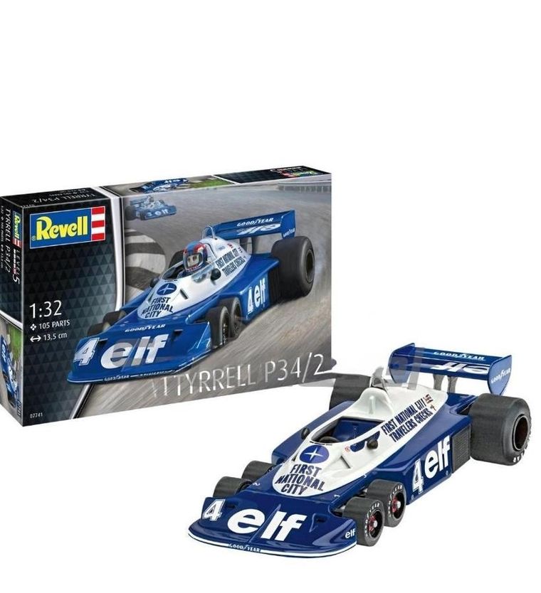 Revell, Tyrrell P34/2 6-Wheeler, model do sklejania