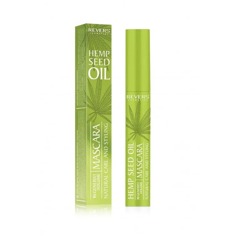 Revers, Hemp Seed Oil Regenerist Volume, maskara do rzęs, 12 ml