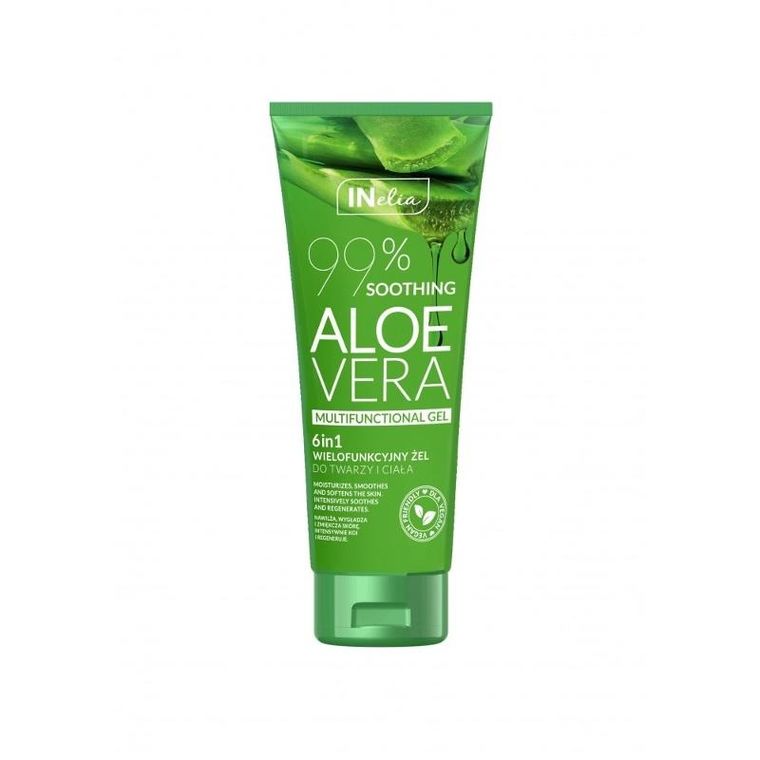 Revers, Inelia, 99% Soothing Aloe Vera, wielofunkcyjny żel do twarzy i ciała, 250 ml