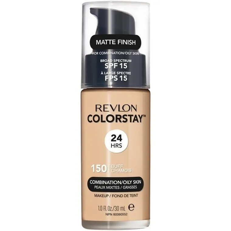Revlon, ColorStay, podkład do cery mieszanej i tłustej z formułą SoftFlex, 150 Buff, 30 ml
