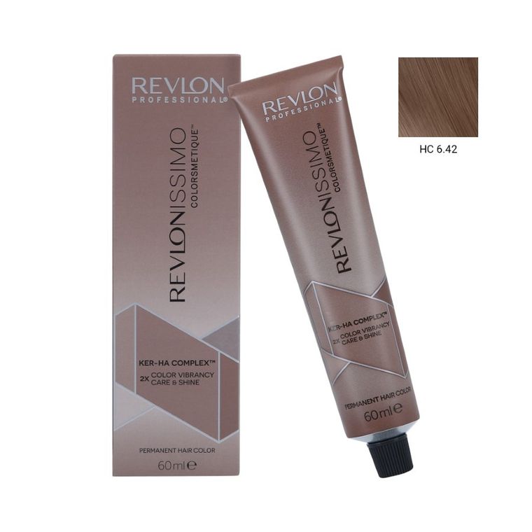 Revlon Professional, Revlonissimo Colorsmetique, profesjonalna farba do włosów, nr HC 6.42, 60 ml