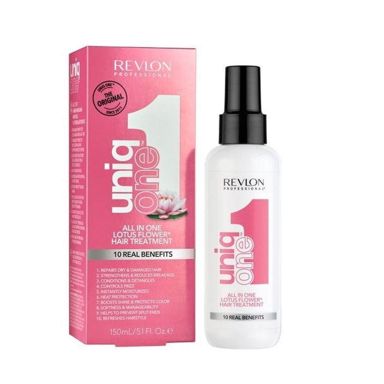 Revlon Professional, UniqOne™ All In One Lotus Flower Hair Treatment, regenerująca kuracja do włosów w sprayu, 150 ml