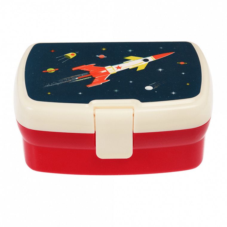Rex London, lunchbox z tacką dla dzieci, kosmos