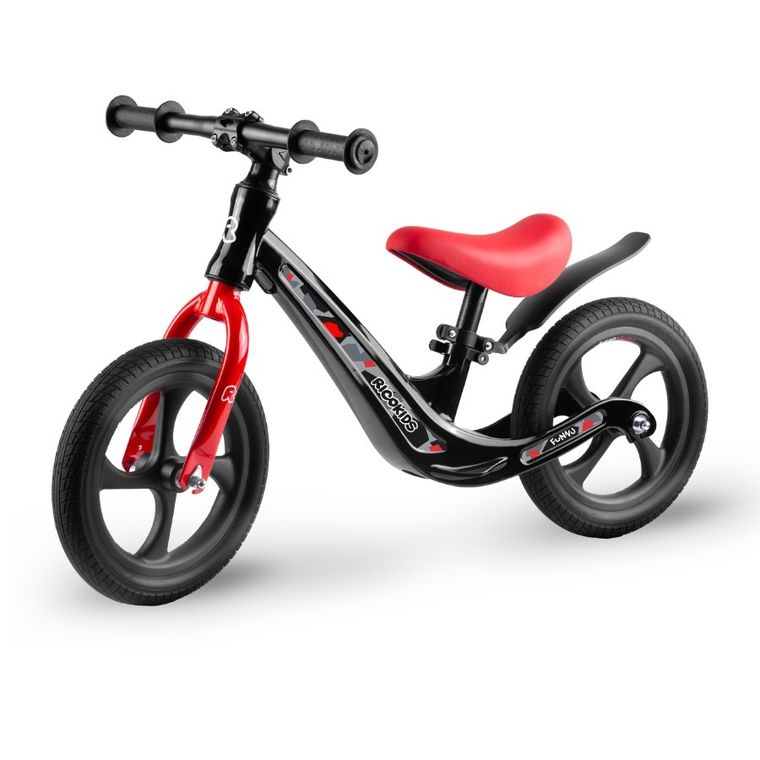 Ricokids, Funnu, rowerek biegowy dla dzieci, czarny