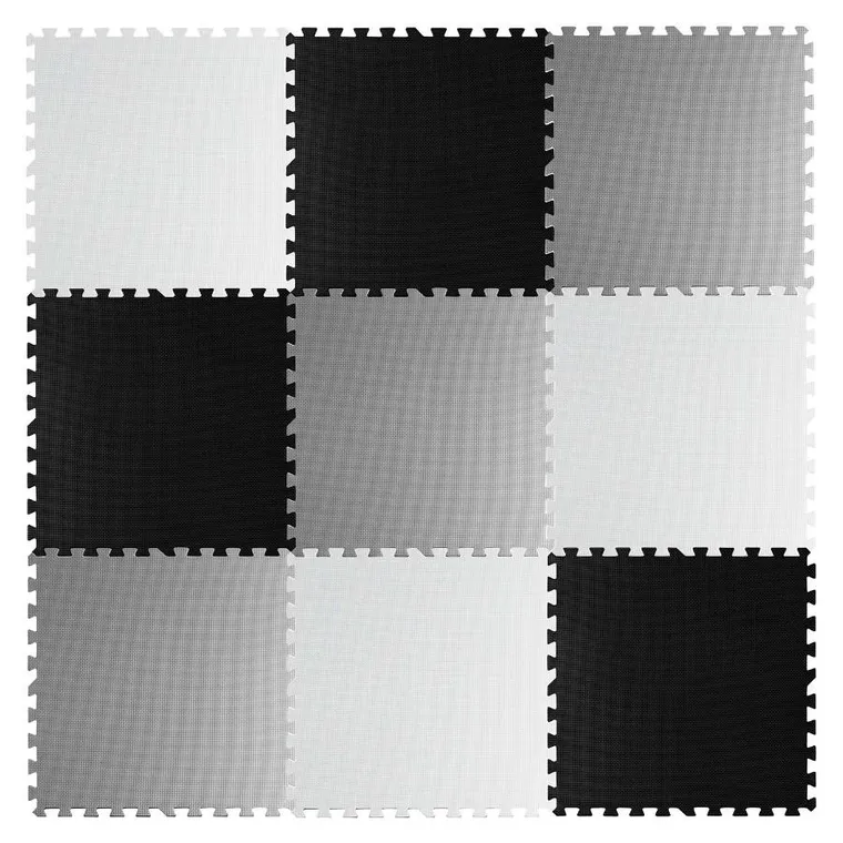 Ricokids, mata piankowa, puzzle, szachownica, 9 elementów, 180-180 cm