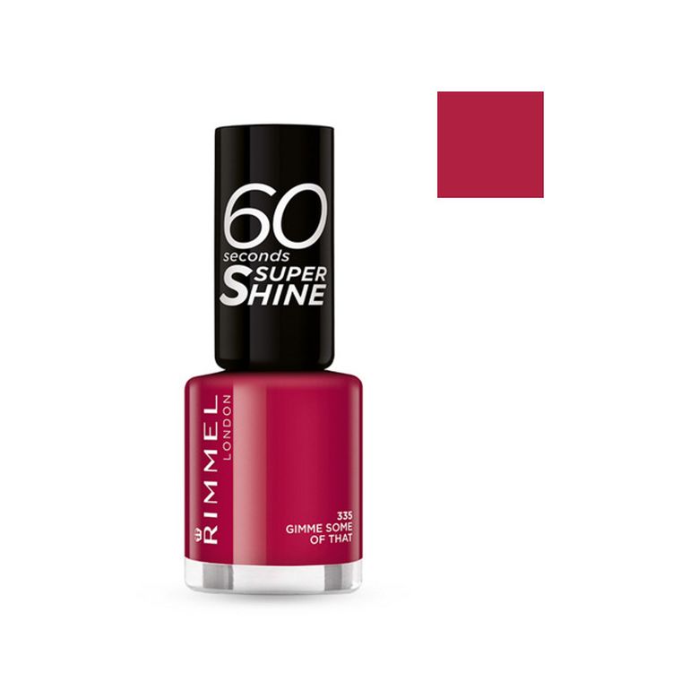 Rimmel, 60 Seconds Super Shine, lakier do paznokci, 315 Queen Of Tarts, 8 ml
