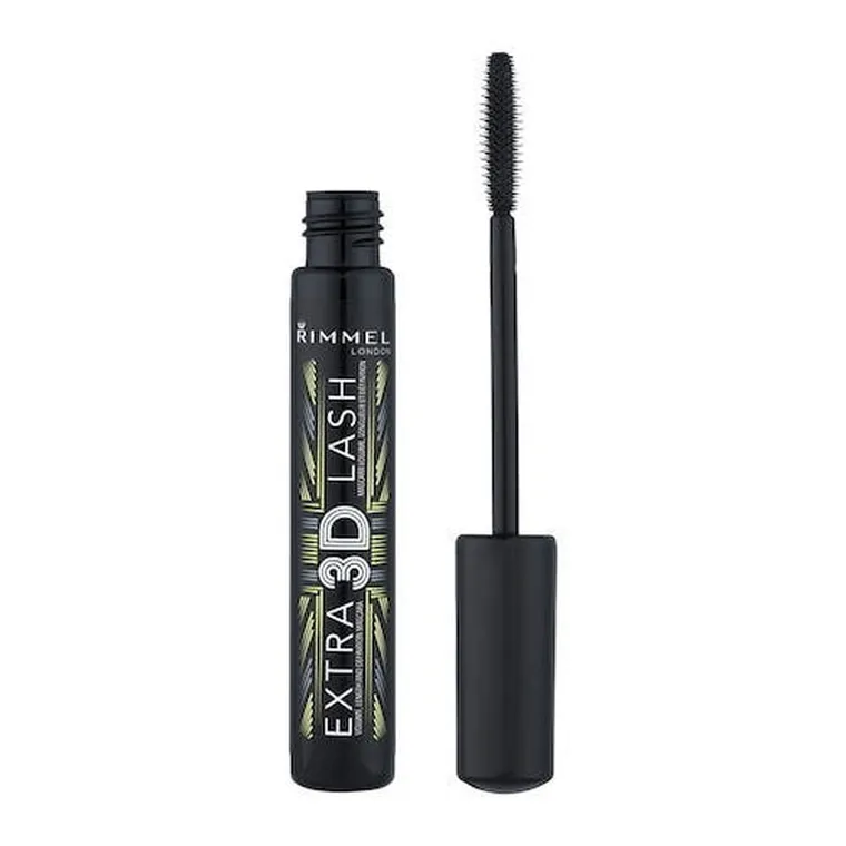 Rimmel, Extra 3D Lash Mascara, wydłużający tusz do rzęs, 01 Black, 8 ml
