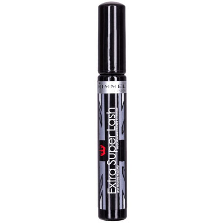 Rimmel, Extra Super Lash Building Mascara, Tusz wydłużający i pogrubiający rzęsy, nr 102 Brown Black, 8 ml