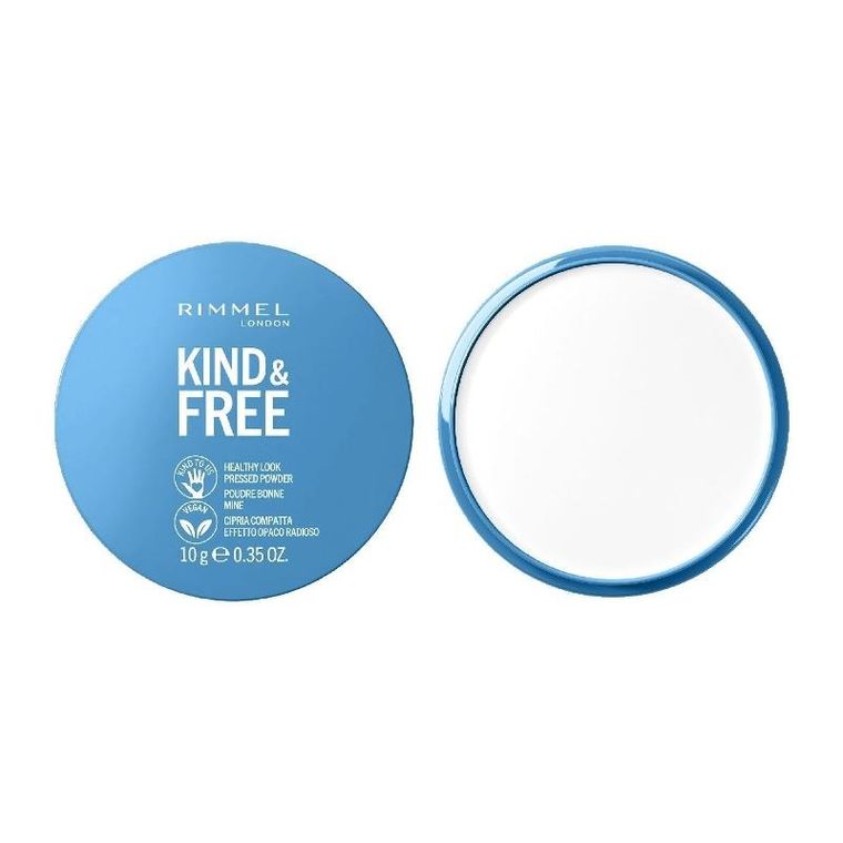Rimmel, Kind & Free, puder prasowany, nr 001 Translucent, 10g