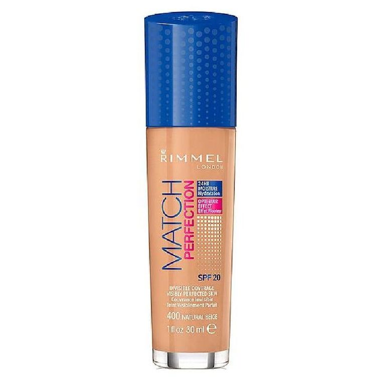 Rimmel, Match Perfection, podkład nr 400 natural beige, 30 ml