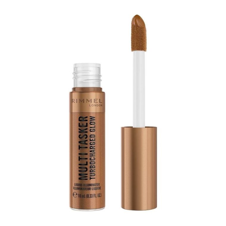 Rimmel, Multi Tasker Turbocharged Glow, rozświetlający bronzer w płynie, 009 Bougie Girl, 10 ml