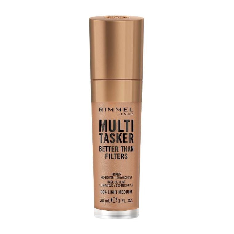 Rimmel, Multi Tasker, wielozadaniowa baza pod makijaż + korektor, 004 light medium, 30 ml
