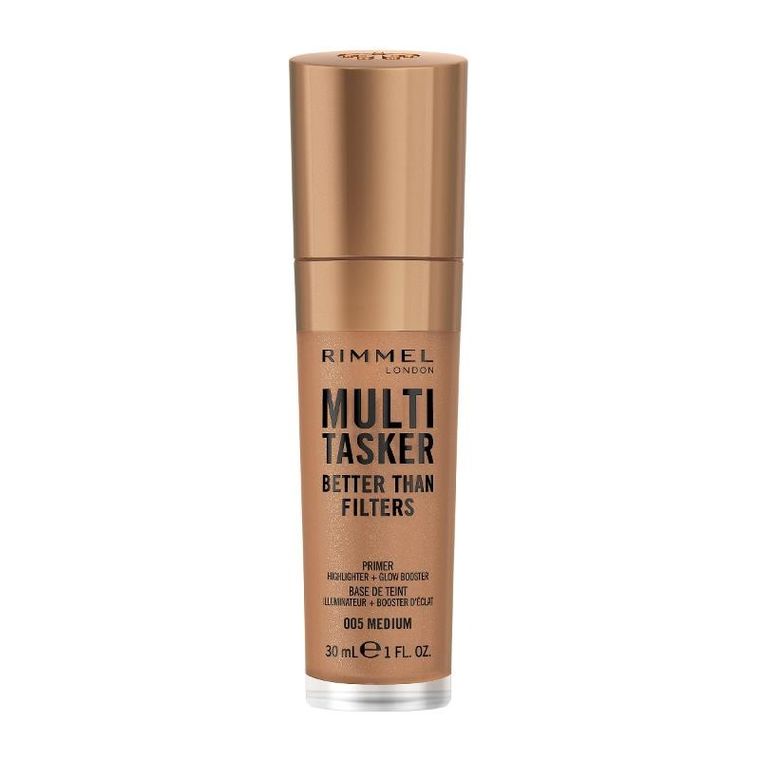 Rimmel, Multi Tasker, wielozadaniowa baza pod makijaż + korektor, 005 medium, 30 ml