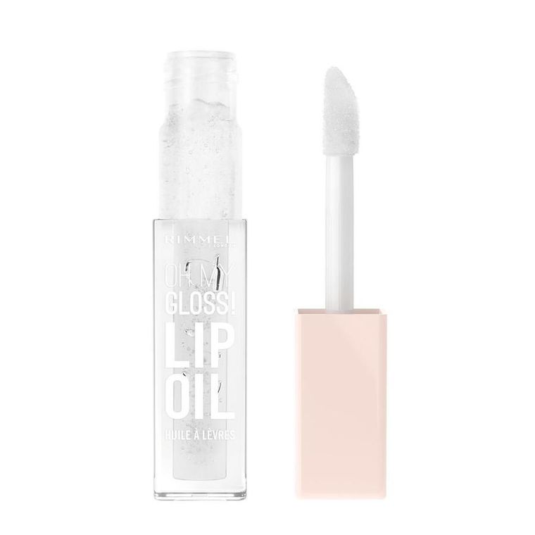 Rimmel, Oh My Gloss, odżywczy olejek do ust z witaminami, 000 Clear Cloud, 4,5 ml