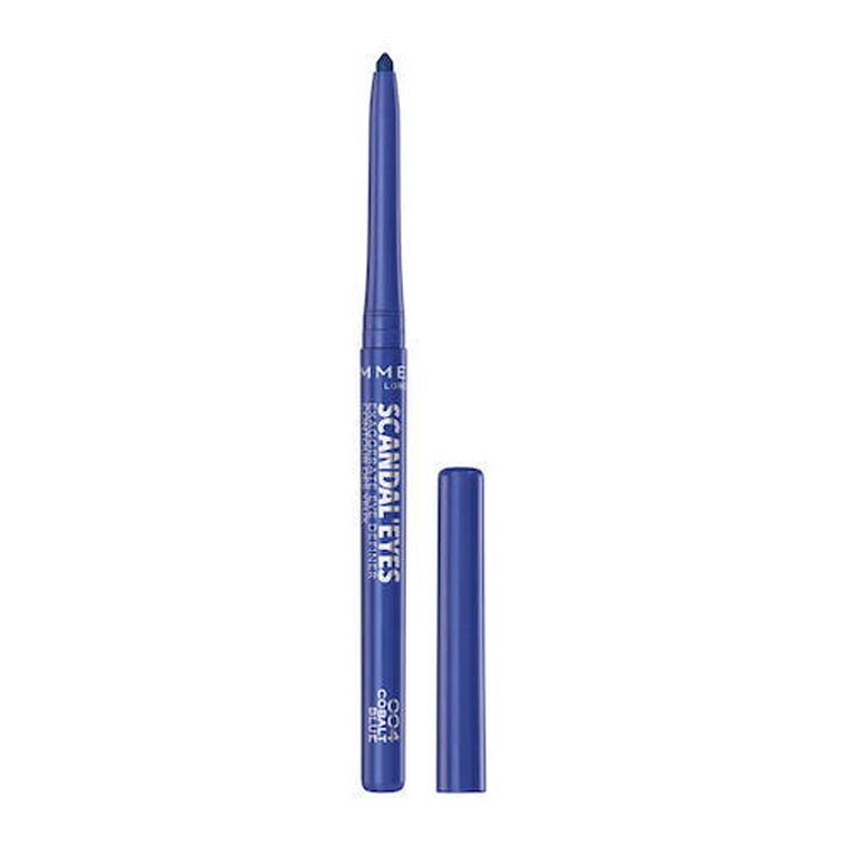 Rimmel, Scandal’eyes Exaggerate, wodoodporna miękka kredka do oczu, 004 Cobalt Blue, 0.35g