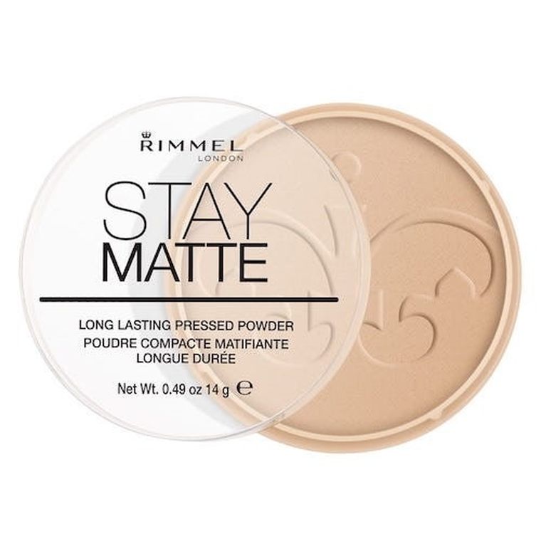 Rimmel, Stay Matte Long Lasting Pressed Powder, Puder prasowany, nr 4 Sandstorm, 14 g