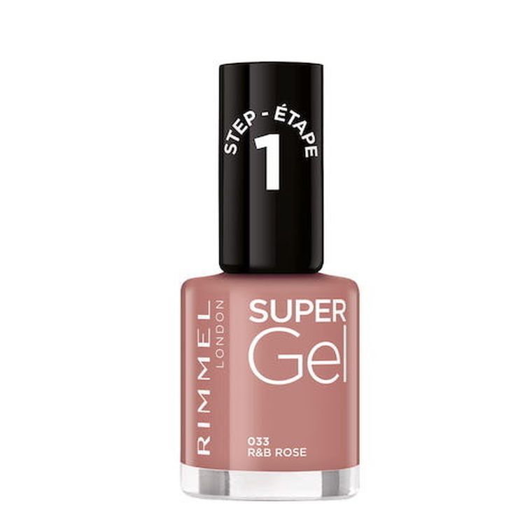 Rimmel, Super Gel, żelowy lakier do paznokci, 033 R&B Rose, 12 ml