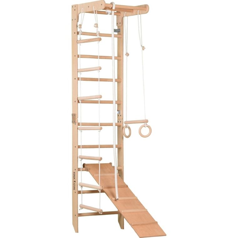 Rinagym, drabinka gimnastyczna, SPR B+slide, naturalny