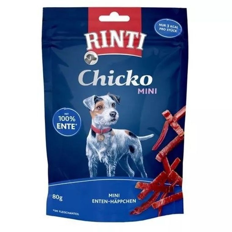 Rinti, Chicko Mini, przysmak dla psa z kaczką, 80g