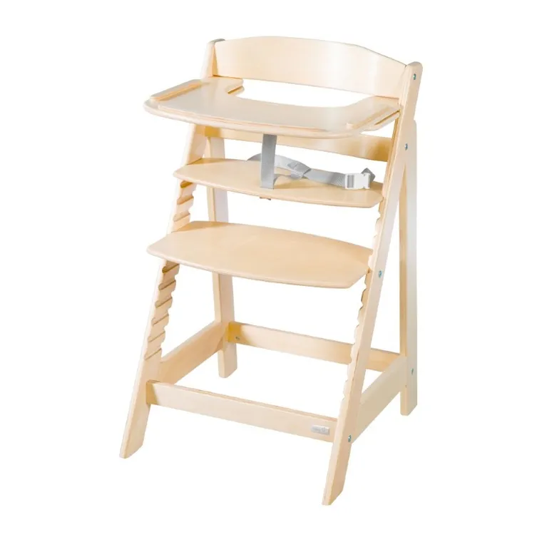 Roba, Sit Up Flex, drewniane krzesełko, naturalne