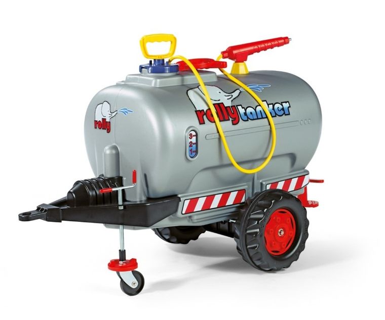 Rolly Toys, cysterna Rolly Tanker, z pompą i sikawką, szara, 122776